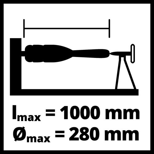 Einhell faeszterga 350 W TC-WW 1000/1