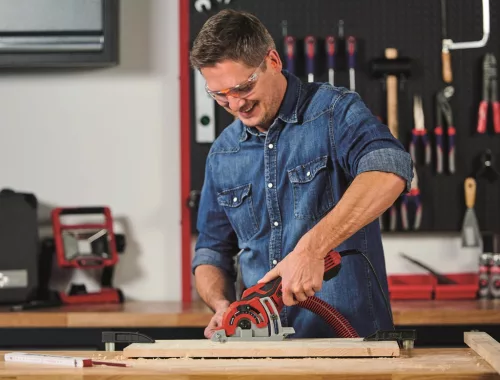Einhell elektromos mini kézi körfűrész 600 W TC-CS 89