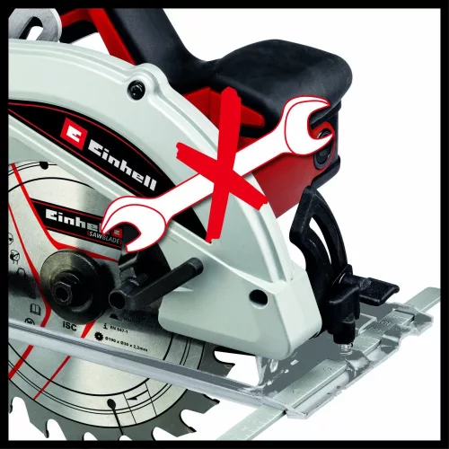 Einhell elektromos kézi körfűrész 1410 W TC-CS 1410