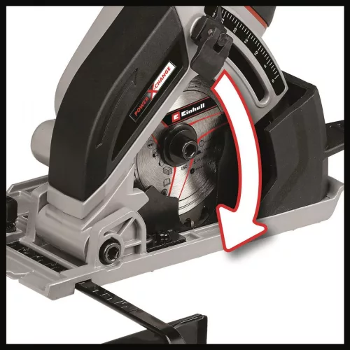 Einhell akkus kézi körfűrész 18 V TE-CS 18/89 Li Solo Akku és töltő nélkül
