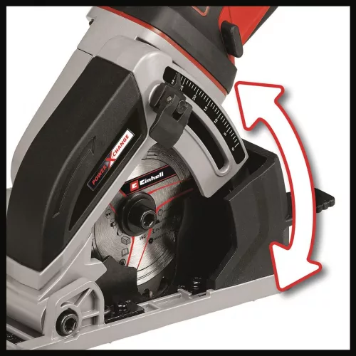 Einhell akkus kézi körfűrész 18 V TE-CS 18/89 Li Solo Akku és töltő nélkül