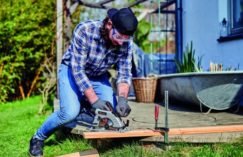 Einhell akkus kézi körfűrész 18 V TE-CS 18/190 Li BL-Solo Akku és töltő nélkül