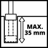 Einhell Akkus felsőmaró 18 V TP-RO 18 Li BL - Solo Akku és töltő nélkül