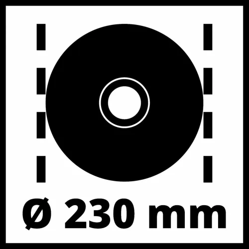 Einhell elektromos sarokcsiszoló 2000 W TE-AG 230/2000