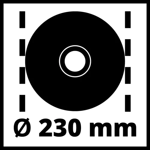 Einhell elektromos sarokcsiszoló 2350 W TE-AG 230
