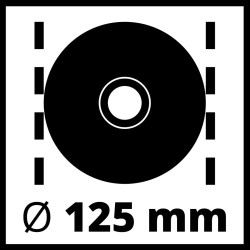 Einhell elektromos sarokcsiszoló 750 W TE-AG 125/750