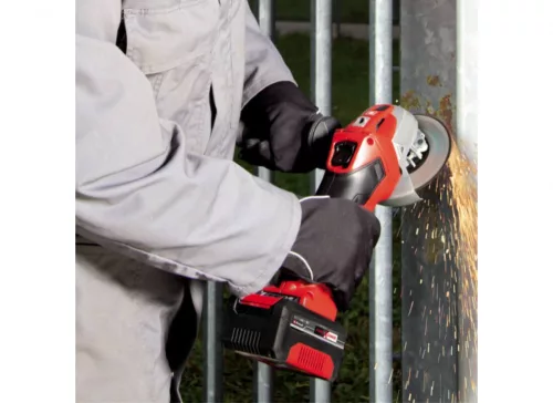 Einhell akkus sarokcsiszoló 18 V TE-AG 18/115 Li 4Ah akkuval és töltővel