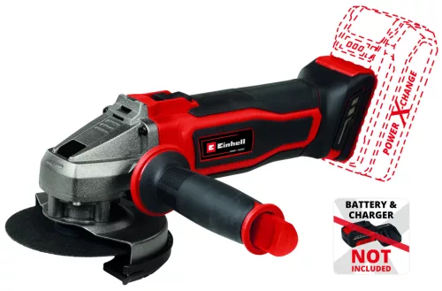 Einhell akkus sarokcsiszoló 18 V TE-AG 18/115-2 Li - Solo Akku és töltő nélkül