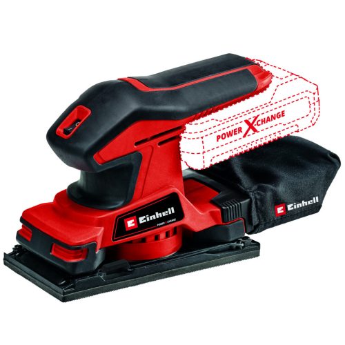 Einhell akkus rezgőcsiszoló 18 V TC-OS 18/187 Li Solo Akku és töltő nélkül