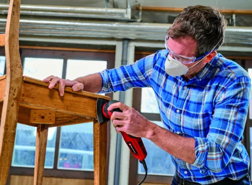 Einhell elektromos deltacsiszoló 200 W TC-DS 20 E 9 csiszolólappal