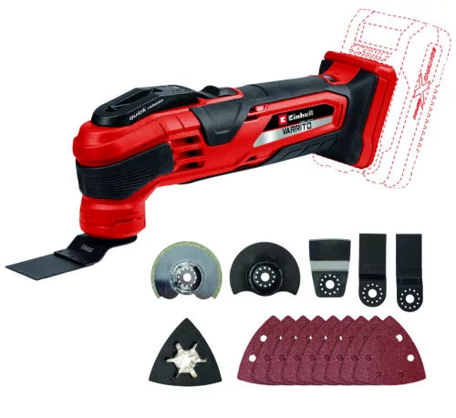 Einhell akkus multigép 18 V VARRITO - Solo Akku és töltő nélkül