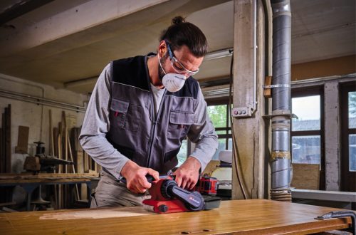 Einhell akkus szalagcsiszoló 18 V TP-BS 18/457 Li BL - Solo Akku és töltő nélkül