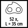 Einhell láncfűrész lánc 35 cm 52 fog