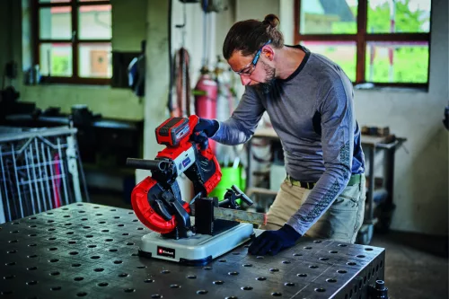 Einhell akkus szalagfűrész 18 V TE-MB 18/127 Li - Solo Akku és töltő nélkül