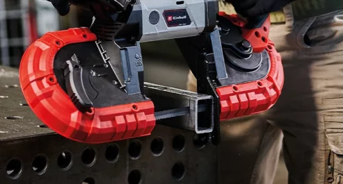Einhell akkus szalagfűrész 18 V TE-MB 18/127 Li - Solo Akku és töltő nélkül