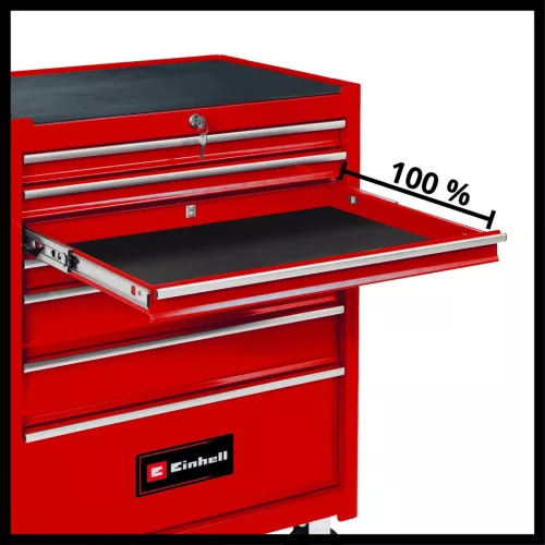 Einhell szerszámkocsi 7 fiókos TC-TW 150