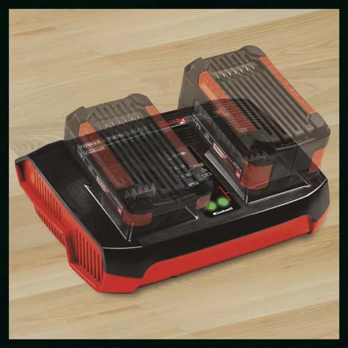 Einhell akku 2x3 Ah, duplatöltővel Power X-Change & Twincharger Kit