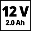 Einhell akkus fúró-csavarozó 12 V TE-CD 12/1 Li 2 Ah akkuval és töltővel