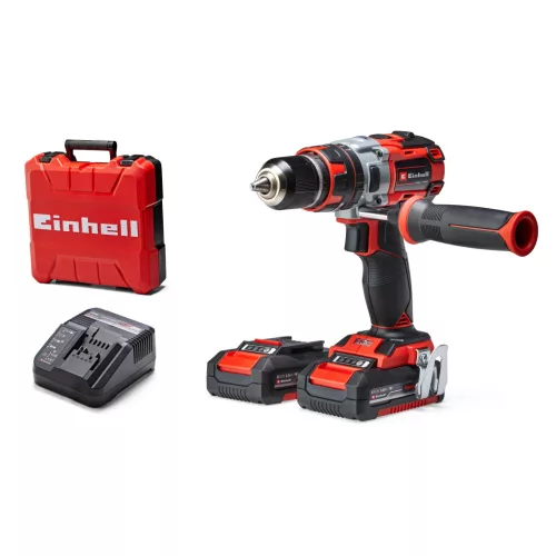 Einhell akkus ütvefúró-csavarozó 18 V TE-CD 18 Li-i BL 2x2Ah akkuval és töltővel