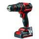 Einhell akkus fúró-csavarozó 18V fúró és bit készlettel TE-CD 18/45 3X-Li 2Ah Akku+töltő kofferben