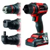 Einhell akkus fúró-csavarozó 18V fúró és bit készlettel TE-CD 18/45 3X-Li 2Ah Akku+töltő kofferben