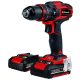 Einhell akkus fúró-csavarozó 18 V TE-CD 18/40 Li-i +64 2x2Ah akkuval és töltővel Kofferben