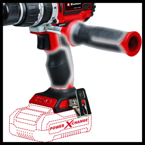 Einhell akkus ütvefúró-csavarozó 18 V TP-CD 18/60 Li- i BL Solo Akku és töltő nélkül