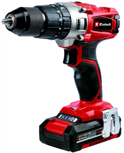 Einhell akkus ütvefúró-csavarozó fúró-bit készlettel 18V TE-CD 18/2 Li-i 2x2Ah akku+töltő kofferben