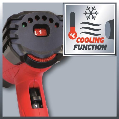 Einhell hőlégfúvó 550 °C TE-HA 2000 E