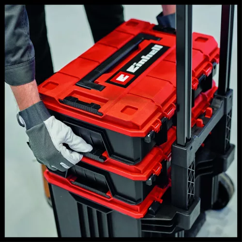 Einhell rendszerező koffer kerekekkel E-Case Tower