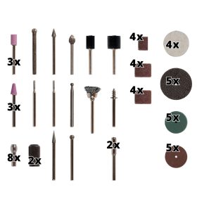 Einhell gravírozó készlet 61 részes