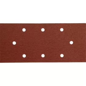 Extol Premium csiszolópapír, tépőzáras, 93×190 mm, 8 lyuk, P40, 10db/cs, 407112/407113/407115-höz