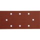 Extol Premium csiszolópapír, tépőzáras, 93×190 mm, 8 lyuk, P40, 10db/cs, 407112/407113/407115-höz