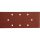 Extol Premium csiszolópapír, készlet 10db, 93×230 mm, 8 db lyukkal, P100, 407114, 407115-höz
