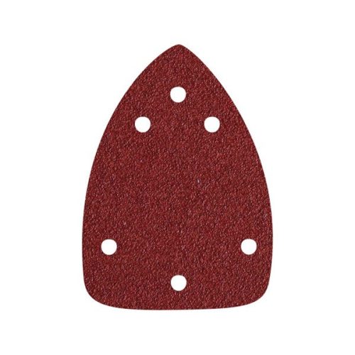 Extol Premium delta csiszolópapír, lyukas, 97×140 mm, P60, 407130 csiszológéphez, 10 db