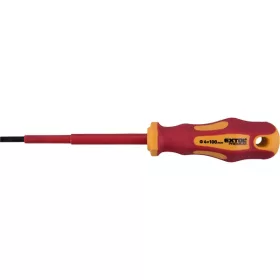 Extol Premium csavarhúzó szigetelt 1000V, lapos 2,5×80 mm, CrV., VDE, GS