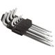 Extol Premium torx kulcs készlet, CV. 9db, lyukas, T10,15,20,25,27,30,40,45,50, bliszteren