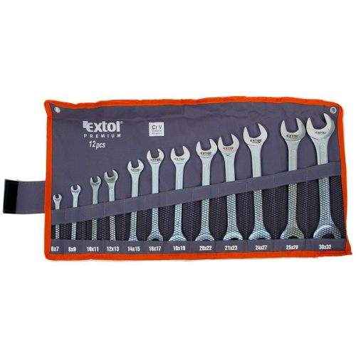 Extol Premium villáskulcs készlet, 12db, 6-32mm