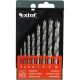 Extol Premium fafúró készlet 8 részes 3-10 mm