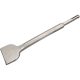 Extol Premium betonvéső lapos, hajlított, akasztóval, SDS PLUS 250/60mm