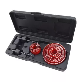 Extol Premium körkivágó készlet, 15 db-os,(19-22-29-32-36-38-44-51-58-64-76mm)
