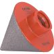 Extol Premium kúpos lyukmaró, csempére, gyémánt bevonat 50mm × M14, sarokcsiszolóra