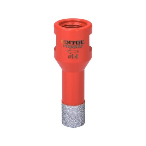 Extol Premium körkivágó csempére, gyémánt vágóél 16mm × M14, sarokcsiszolóba fogható