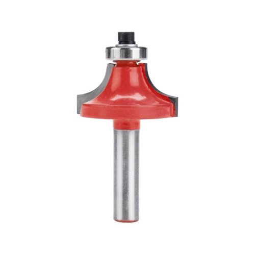 Extol Premium felsőmaró fára, csapágyas, R3×D21,5×H12, befogás: 8mm, keményfém lapkás