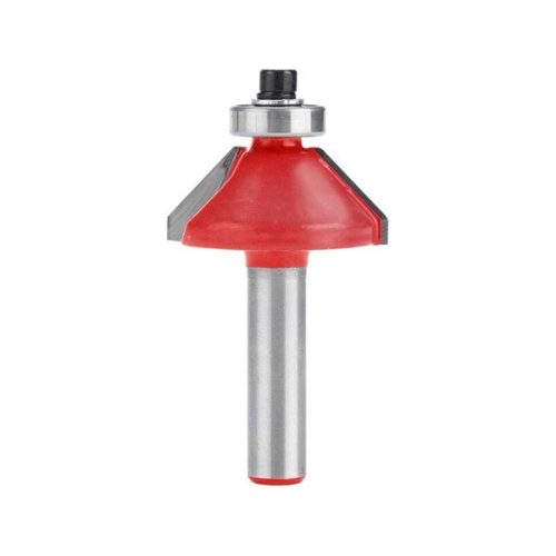 Extol Premium felsőmaró fára, 45° kúpos, csapágyas, D30×H13, befogás: 8mm, keményfém lapkás