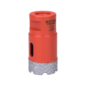 Extol Premium körkivágó csempére, gyémánt vágóél 28mm × M14, sarokcsiszolóba fogható