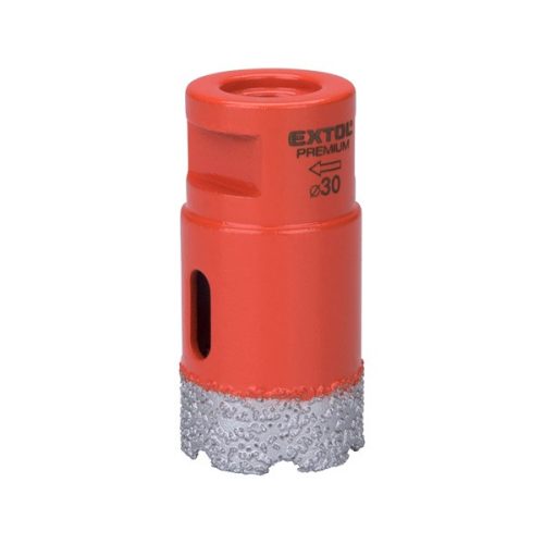 Extol Premium körkivágó csempére, gyémánt vágóél 28mm × M14, sarokcsiszolóba fogható