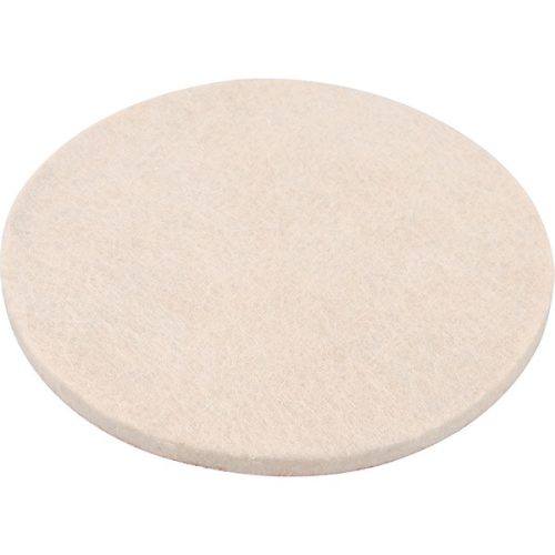 Extol Premium polírkorong, fehér, báránybőr (gyapjú) 115 mm, 7 mm vastag, tépőzáras