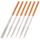 Extol Premium tűreszelő készlet gyémántozott 6db, 4×160×50mm, HRC38-42