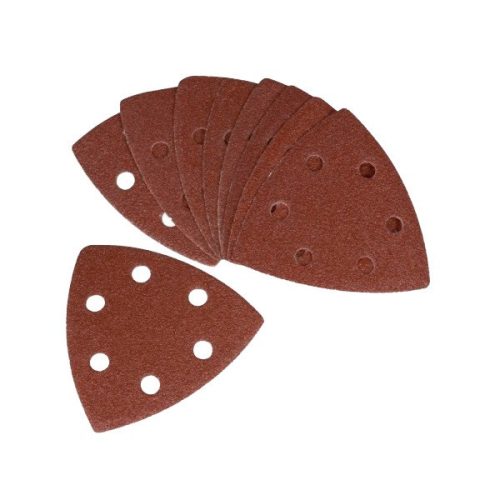 Extol Premium delta csiszolóvászon készlet, 20 db, 93×93mm, 5×P180, 5×P240, 5×P320, 5×P400